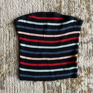 Striped American Eagle Tube Top